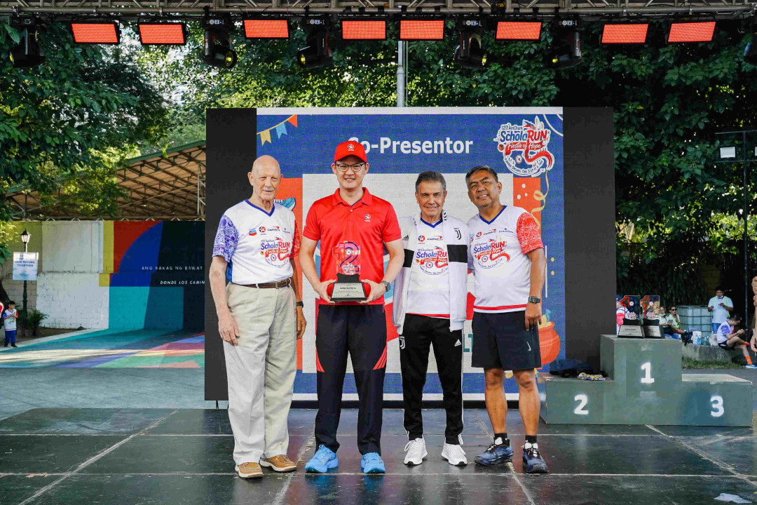 Chevron Runs for Filipino Scholars