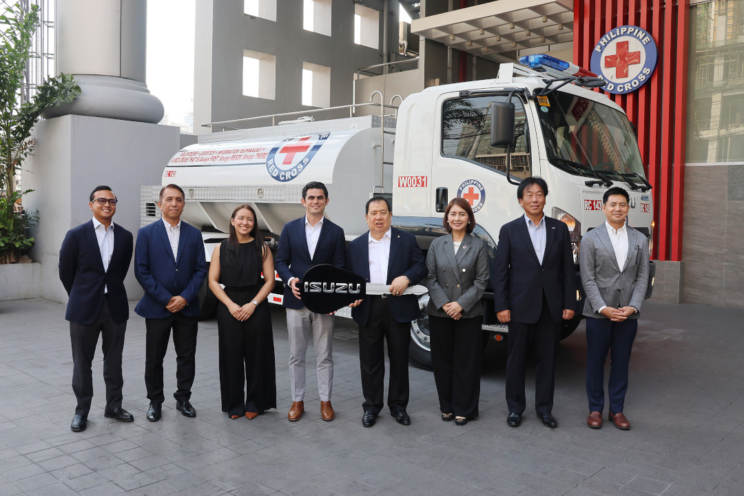 Isuzu Water Tanker Boosts Red Cross Disaster Relief