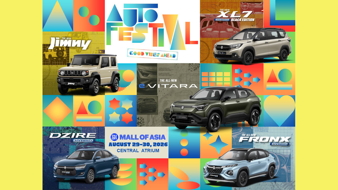 Suzuki Brings ‘Good Vibes Ahead’ Auto Fest to Mall of Asia
