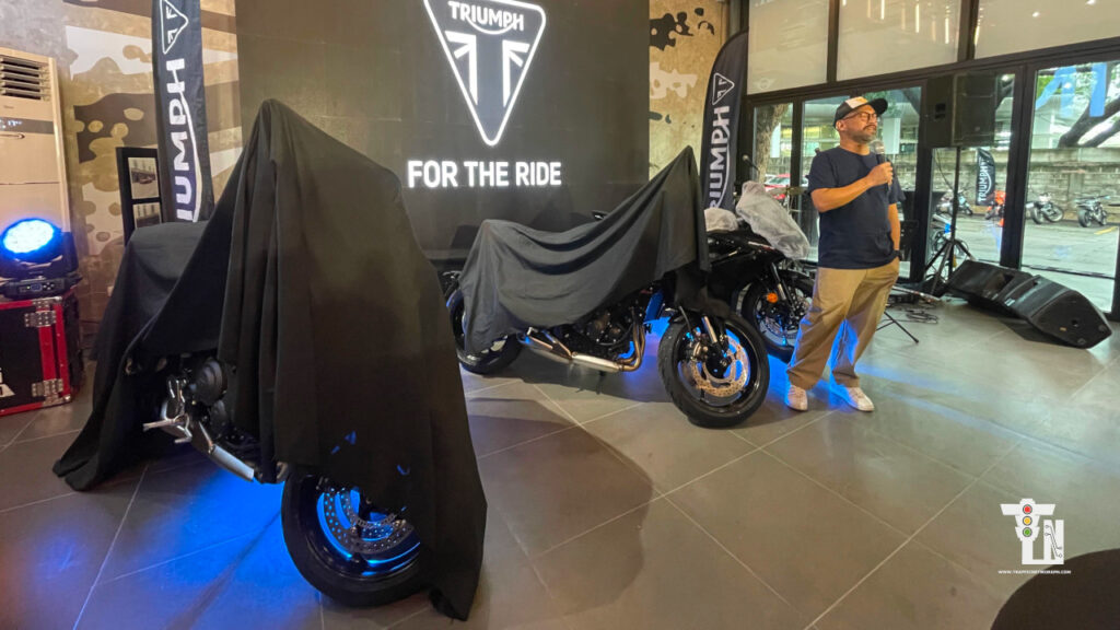 Triumph Motorcycles Philippines 660 Triple launch event at Autohub Premier Alabang showroom