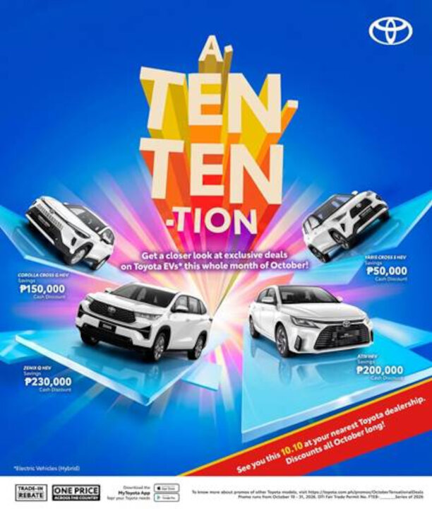 Toyota 10.10 Promo 1