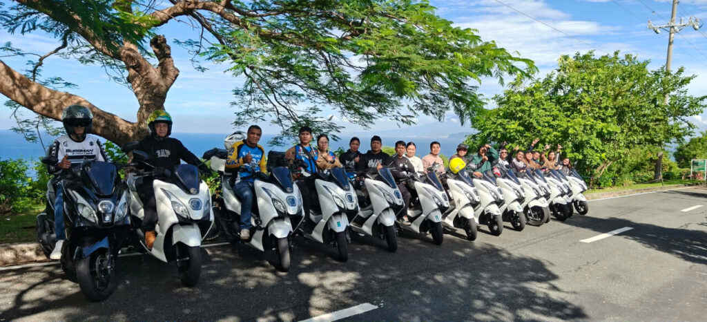 Suzuki scooter club rides Philippines 1