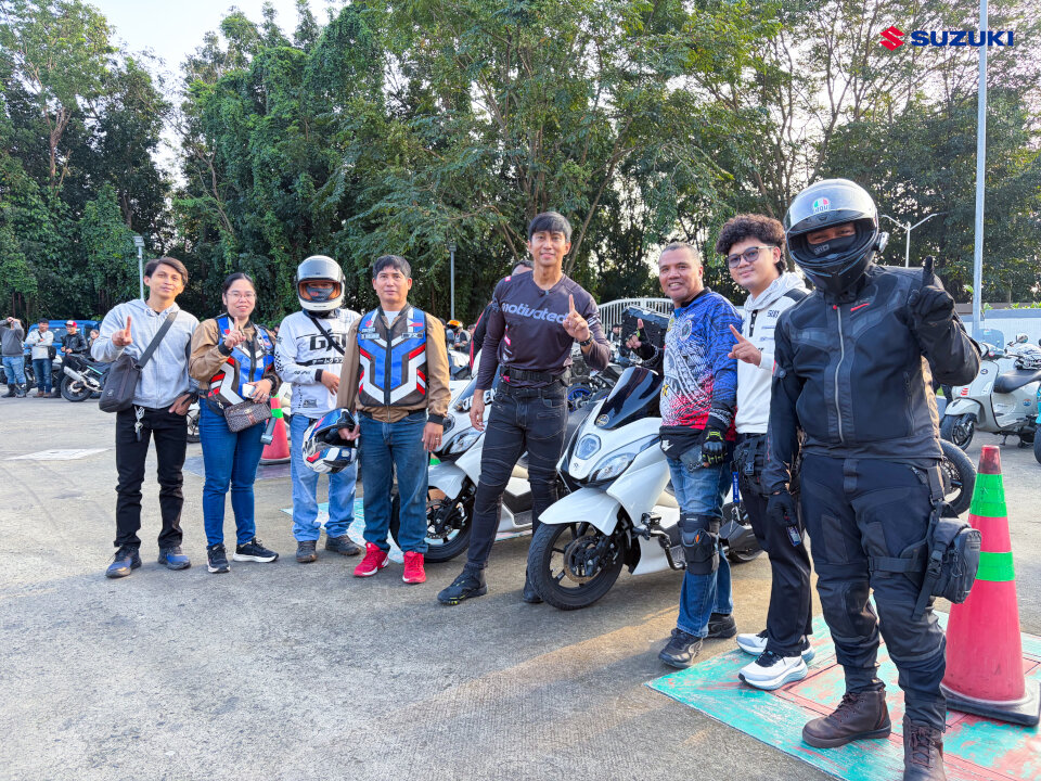 Suzuki scooter club rides Philippines 4