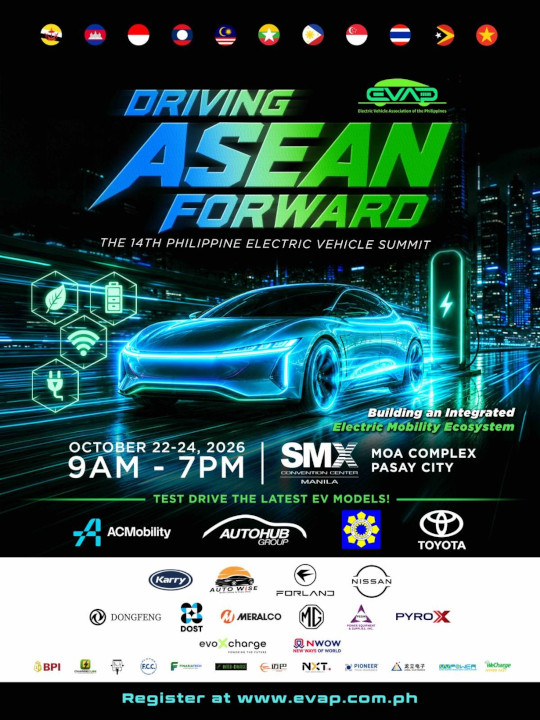 14th Philippine EV Summit 2026 poster