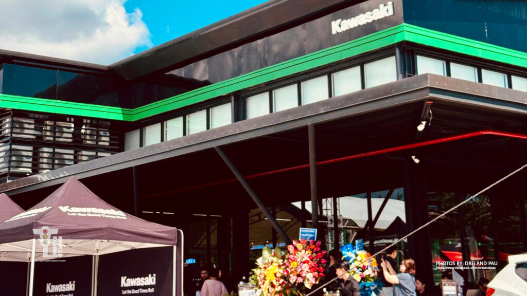 The newly opened Kawasaki Leisure Bikes Lucena flagship dealership along Eco Tourism Road.