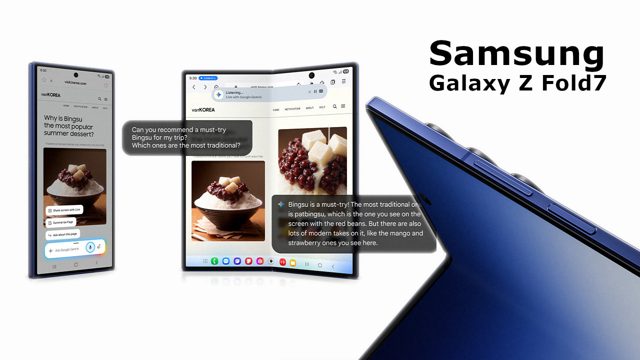 Samsung Launches The New Flagship Foldable Galaxy Z Fold7