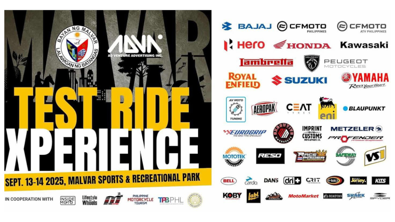 Safety and Tourism in Malvar with Test Ride Xperience Launch