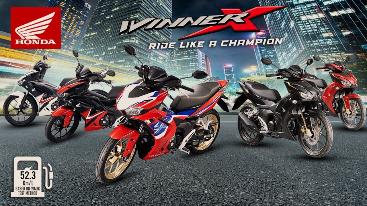 Ride the Night with Honda Winner X