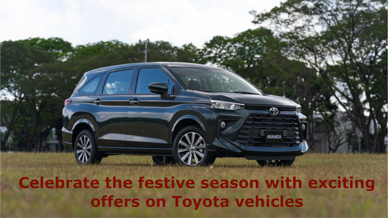 Toyota Holiday Cheer: Low Downpayments & Cash Savings