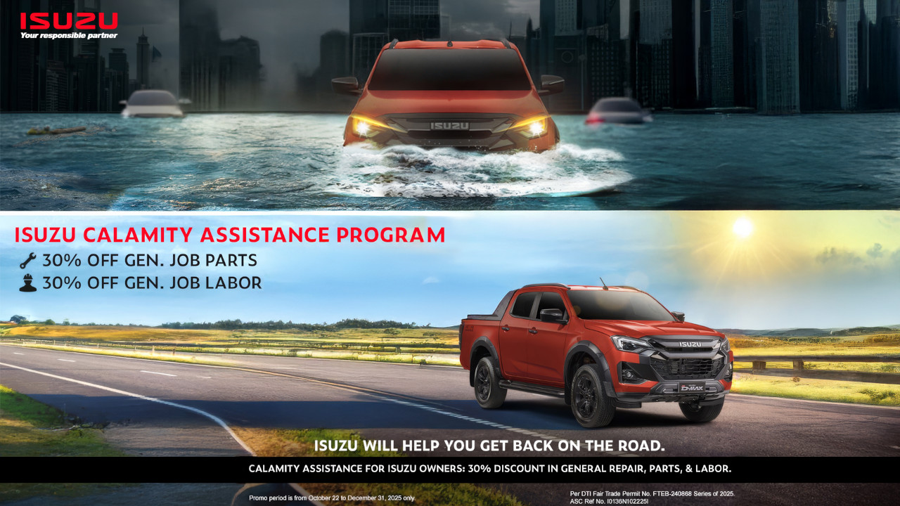 Isuzu Launches Nationwide Calamity Assistance Program