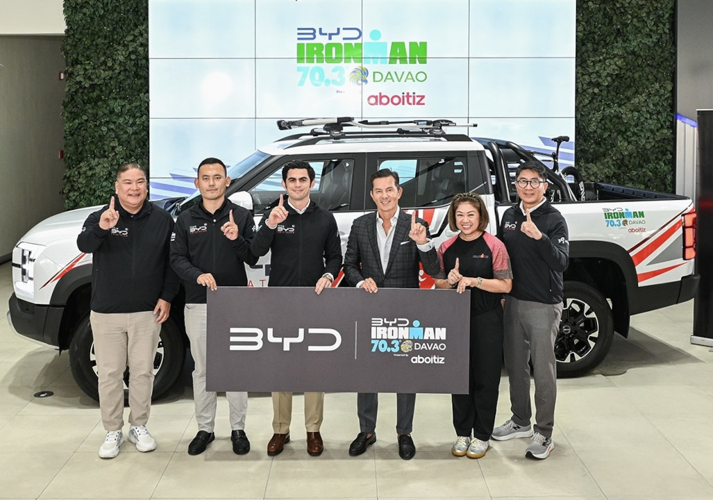 BYD Powers IRONMAN 70.3 Davao