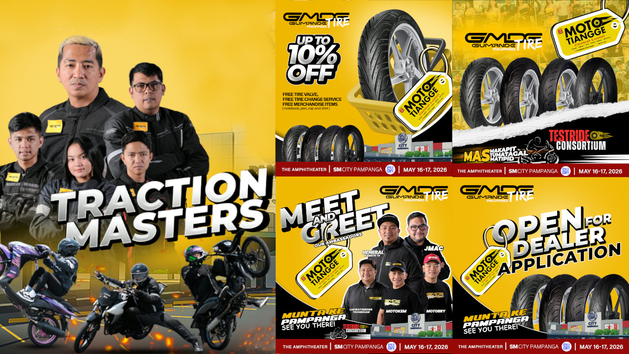 GUMANDE IGNITES CENTRAL LUZON AT MAKINA MOTO TIANGGE