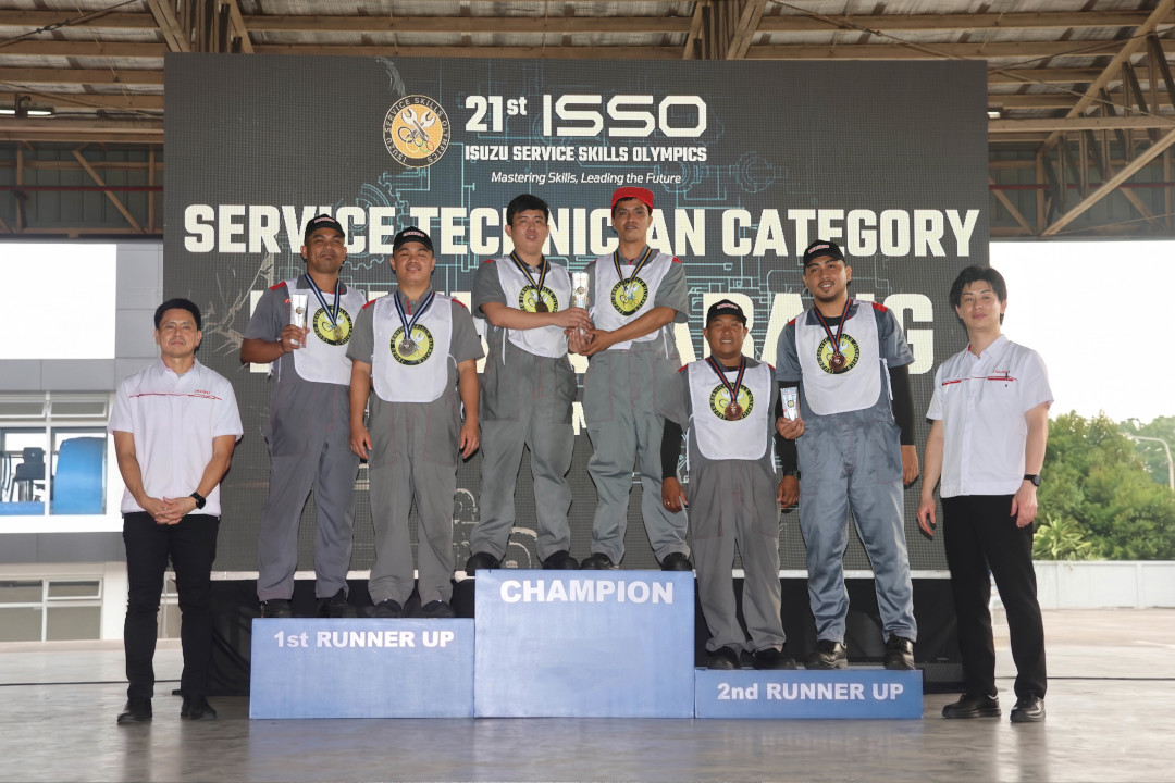 Isuzu Crowns 2026 Service Champions