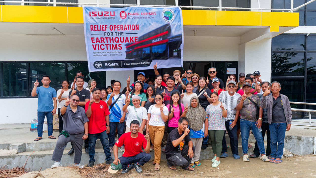 Isuzu Deploys Crucial Earthquake Relief to Sarangani Families