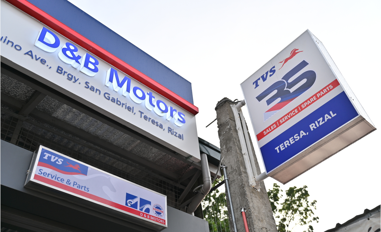 TVS MOTOR OPENS NEW TERESA RIZAL 3S SHOP