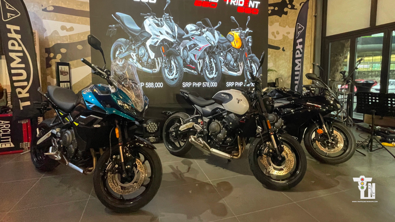 Triumph PH Drops Upgraded 660 Triple Lineup in Alabang