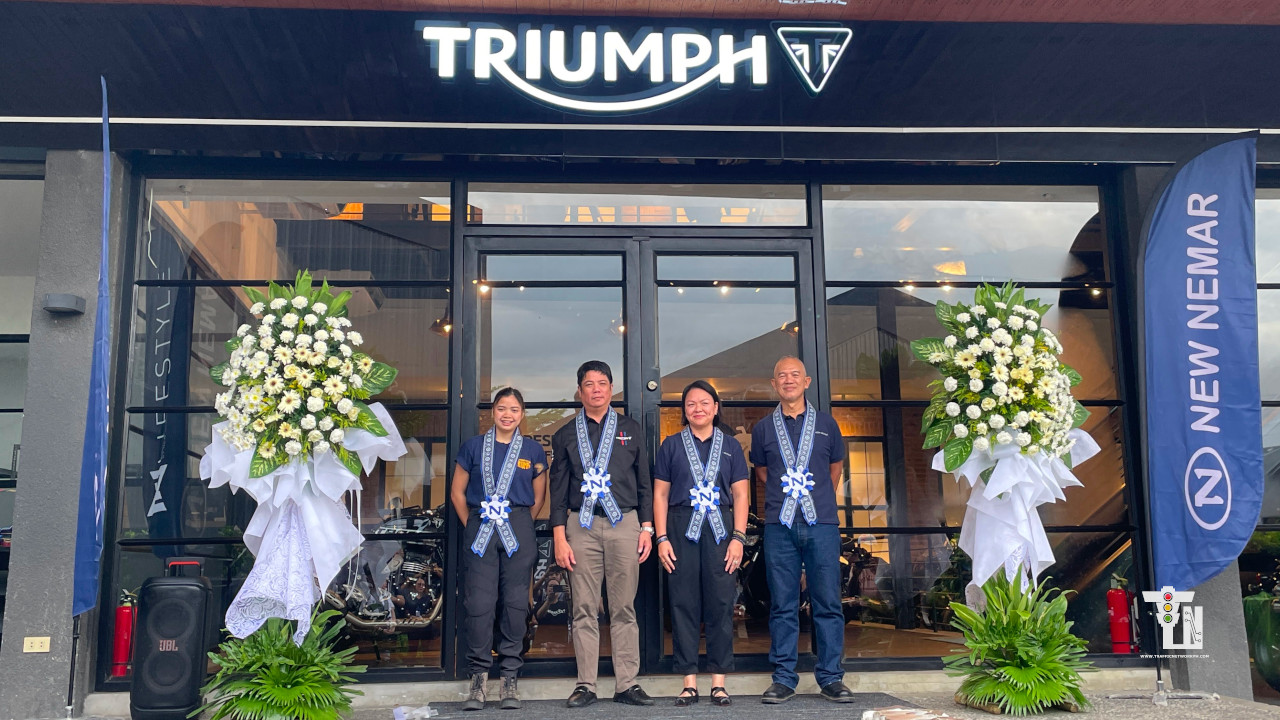 Triumph Motorcycles Lipa Opens Dealership at Motorrad Alley