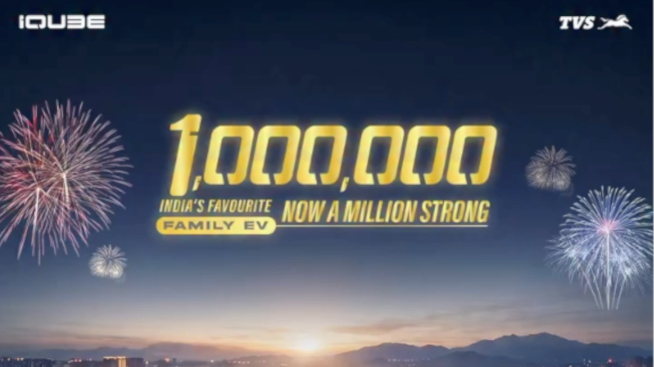 TVS iQube Hits 1 Million Units!