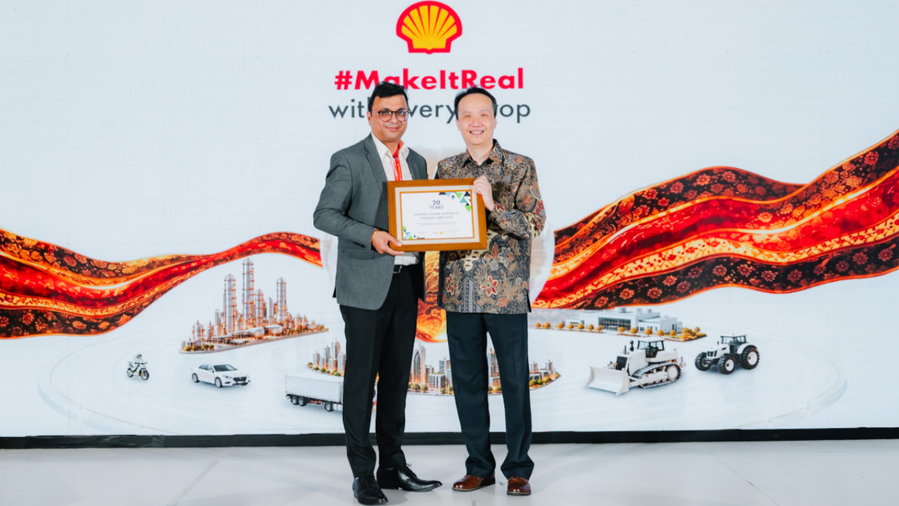 Shell Named Top Global Lubricants Supplier for 20th Year